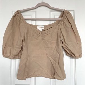 H&M linen top